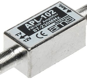WZMACNIACZ ANTENOWY APL-102 FM / VHF / DAB AMS