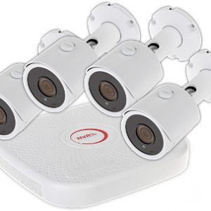 ZESTAW DO MONITORINGU APTI-KIT-PLC-20C2 PLC, 4 KANAŁY - 1080p 3.6 mm