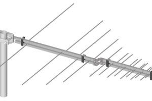 ANTENA LOGARYTMICZNO - PERIODYCZNA ATK-LOG/5-12/21-60 DIPOL