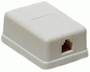 GNIAZDO ZAKOŃCZENIOWE RJ11-G/NT