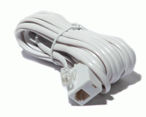 PRZEWÓD RJ11-W/RJ11-G/5M 5 m