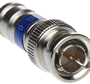 WTYK KOMPRESYJNY BNC-W/ZAC-RG-6/MSR