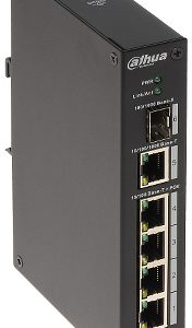 SWITCH PRZEMYSŁOWY POE PFS3106-4P-60 4-PORTOWY +SFP DAHUA