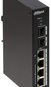 SWITCH PRZEMYSŁOWY POE PFS4206-4P-120 4-PORTOWY + 2 x SFP DAHUA