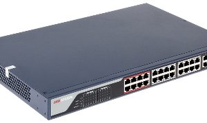 Switch PoE DS-3E1326P-E 24-PORTOWY + 2 x SFP Hikvision