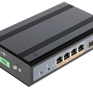 SWITCH PRZEMYSŁOWY POE GTS-P1-06-42SFP 4-PORTOWY + 2 x SFP