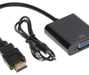 KONWERTER HDMI/VGA+AU-ECO-3