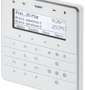 KLAWIATURA SENSORYCZNA DO CENTRALI ALARMOWEJ INT-KSG-WSW SATEL