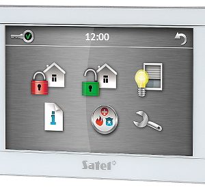 KLAWIATURA GRAFICZNA DO CENTRALI ALARMOWEJ INT-TSH-WSW SATEL