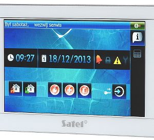 KLAWIATURA GRAFICZNA DO CENTRALI ALARMOWEJ INT-TSI-WSW SATEL