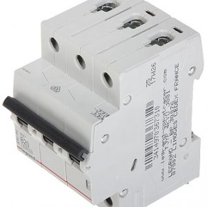 WYŁĄCZNIK NADPRĄDOWY LE-419170 TRÓJFAZOWY 20 A TYP B LEGRAND