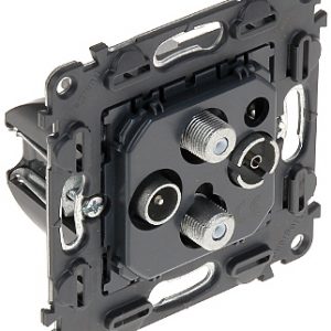 GNIAZDO KOŃCOWE LE-753056 R-TV + 2xSAT Valena Life LEGRAND