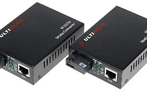 MEDIA KONWERTER JEDNOMODOWY KOMPLET TXRX M-207M ULTIMODE