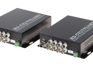 ŚWIATŁOWODOWY KONWERTER WIDEO OVH-8D/SC 8x VIDEO + RS-485 KOMPLET TXRX