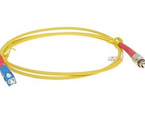 PATCHCORD JEDNOMODOWY PC-FC/SC 1 m