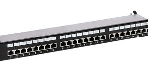 PATCH PANEL RJ-45 PP-24/RJ6-C/FTP