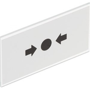 ZAPASOWA SZYBKA ROP-100/PL-GLASS DO PRZYCISKÓW SYGNALIZACJI POŻARU ROP-100/PL SATEL