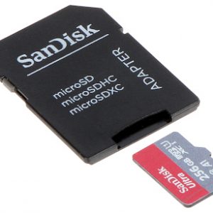 KARTA PAMIĘCI SD-MICRO-10/256-SANDISK UHS-I, SDXC 256 GB SANDISK