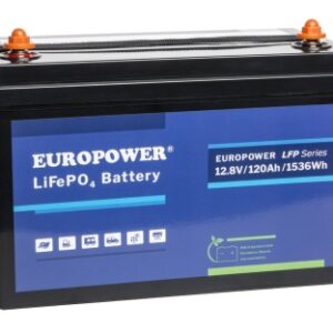 AKUMULATOR 12.8V/120AH/LIFEPO4-EP EUROPOWER