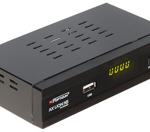 TUNER CYFROWY HD DVB-T/DVB-T2/DVB-C AX-LION-NS H.265/HEVC OPTICUM