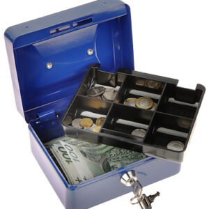 KASETA METALOWA NA PIENIĄDZE BOX-150