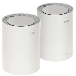DOMOWY SYSTEM WI-FI CUDY-M1800/2 Wi-Fi 6, 2.4 GHz, 5 GHz, 574 Mb/s + 1201 Mb/s