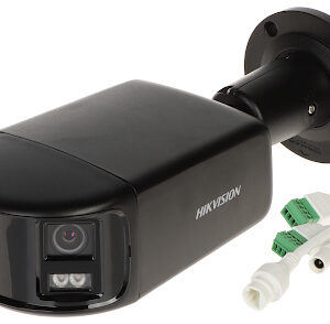KAMERA IP DS-2CD2T87G2P-LSU/SL(4MM)(C)/BLACK PANORAMICZNA ColorVu - 7.4 Mpx 2 x 4 mm Hikvision