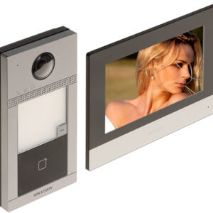 ZESTAW WIDEODOMOFONOWY DS-KIS604-S(C) Hikvision