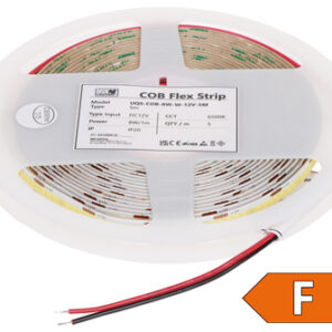 TAŚMA LED LED-COB-12V/8W-CW/5M - 6500 K MW Lighting