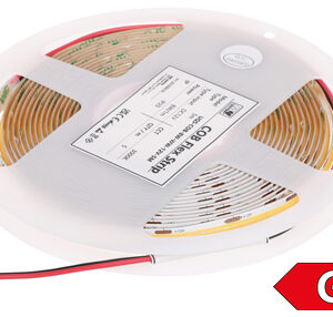 TAŚMA LED LED-COB-12V/8W-WW/5M - 3000 K MW Lighting