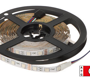 TAŚMA LED LED60A-12V/14.4W-RGB/5M 5 m