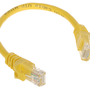 PATCHCORD RJ45/0.2-YELLOW 0.2 m