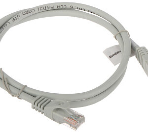 PATCHCORD RJ45/6/1.0-GREY 1.0 m