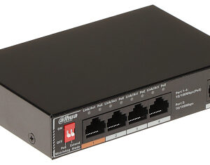SWITCH POE SF1005P 4-PORTOWY DAHUA
