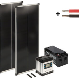 ZESTAW FOTOWOLTAICZNY SP-KIT-2X100/65/MPPT-LCD 540 Wh