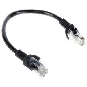 PATCHCORD RJ45/0.2-BLACK 0.2 m