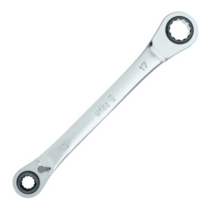 KLUCZ GRZECHOTKOWY Z PODWÓJNYM PIERŚCIENIEM 4W1 WH-WRENCH/45421 WIHA